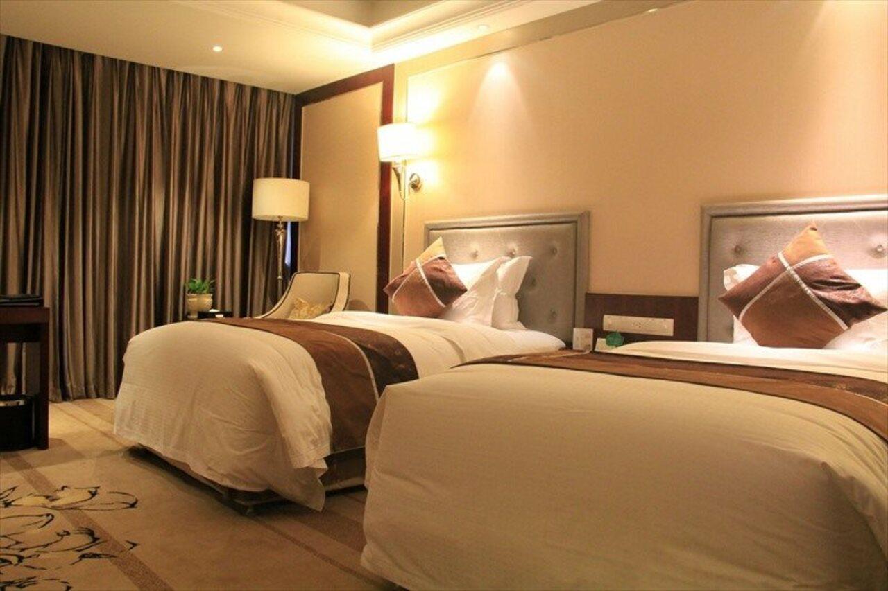 Baoji Jianguo Hotel Bagian luar foto