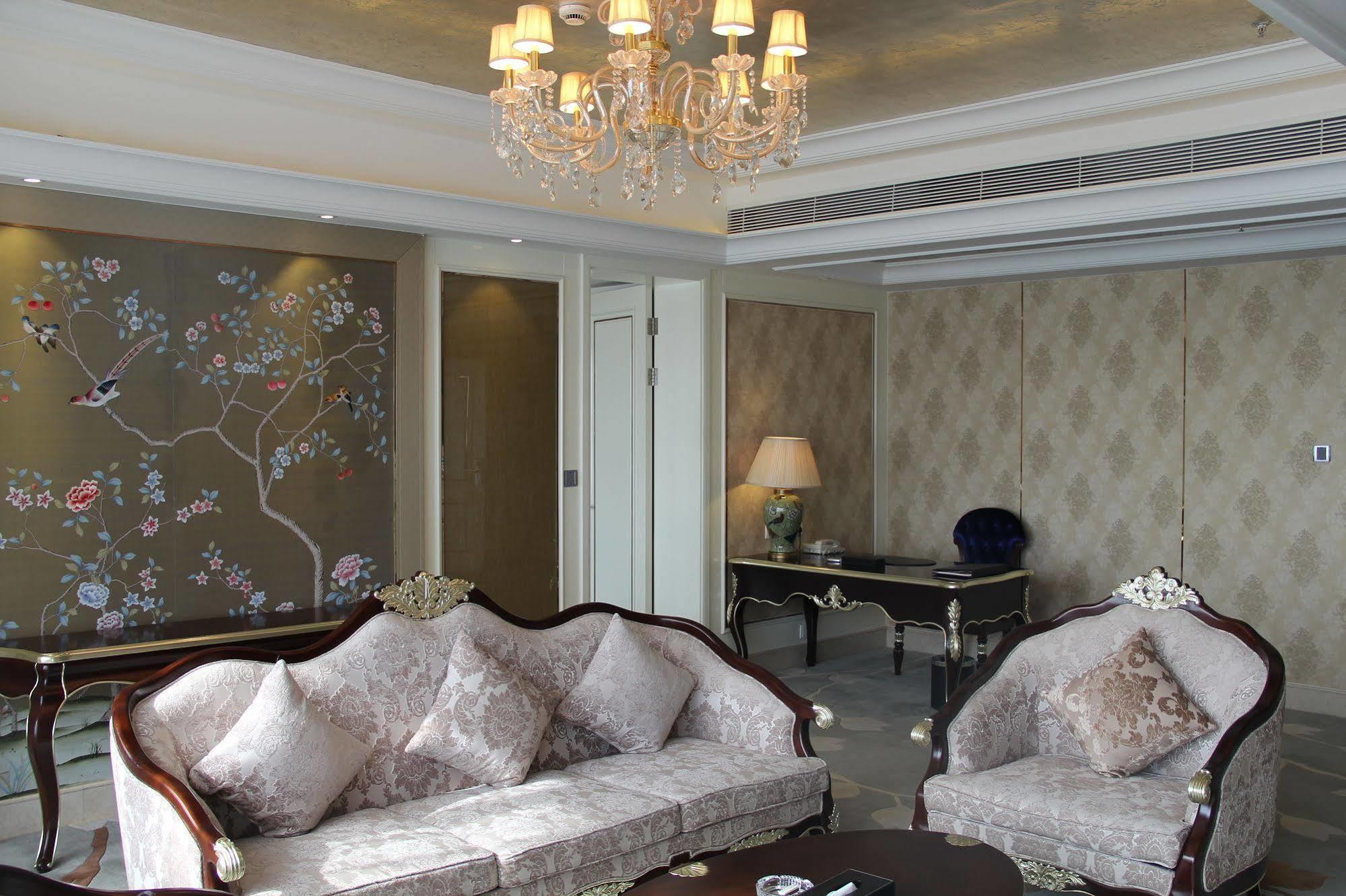 Baoji Jianguo Hotel Bagian luar foto